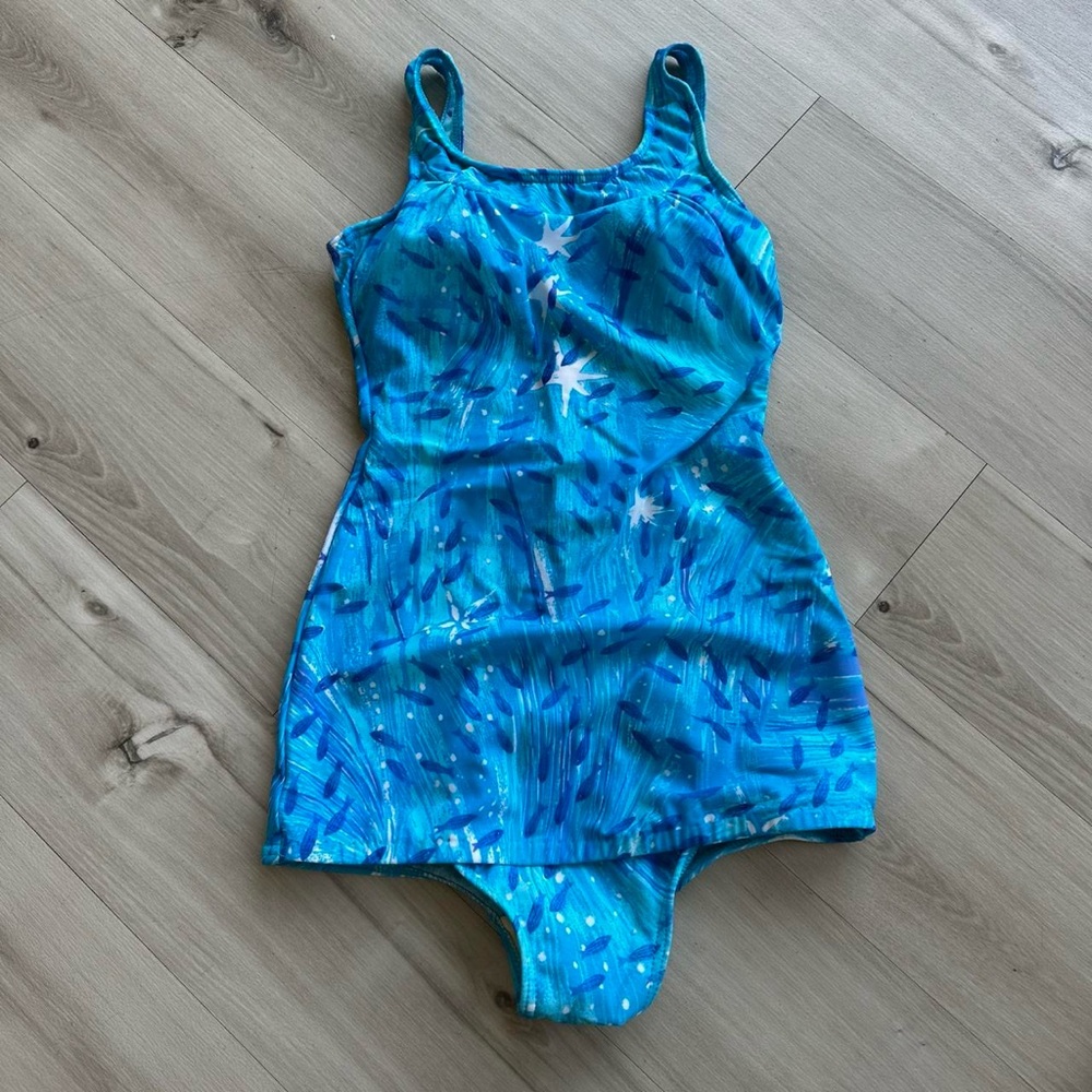 ceeb 80s swim one piece mini swim dress